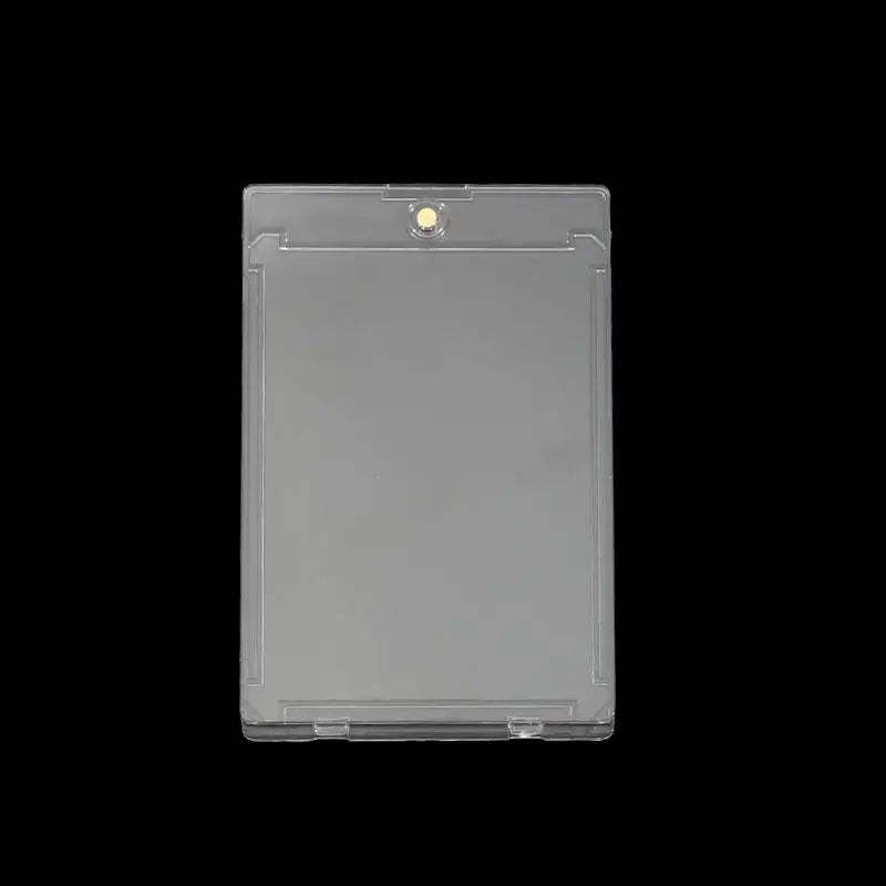 Hard Magnetic Card Holder Clear Cards Holder Gaming Trading Card Display Case Idol Photo Protective Sleeves