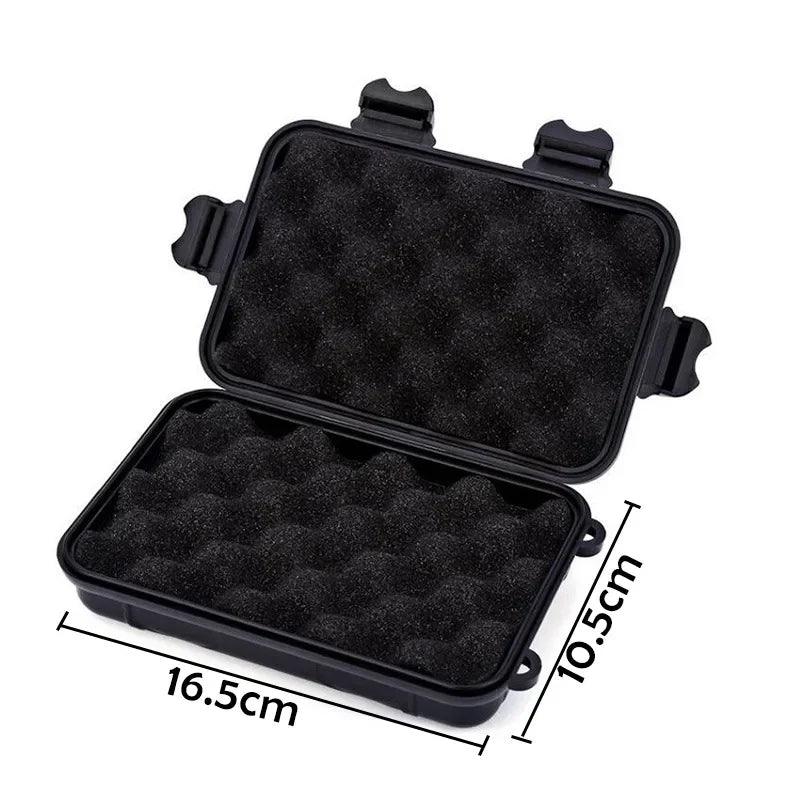 S/L/XXL Outdoor Plastic Waterproof Survival Container Camping Outdoor Travel