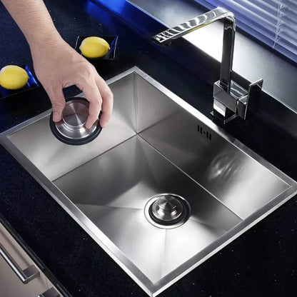 2 PCS Stainless Steel Kitchen Sink Stopper, Large Wide Rim 3.38" Diameter - Garbage Disposal Plug