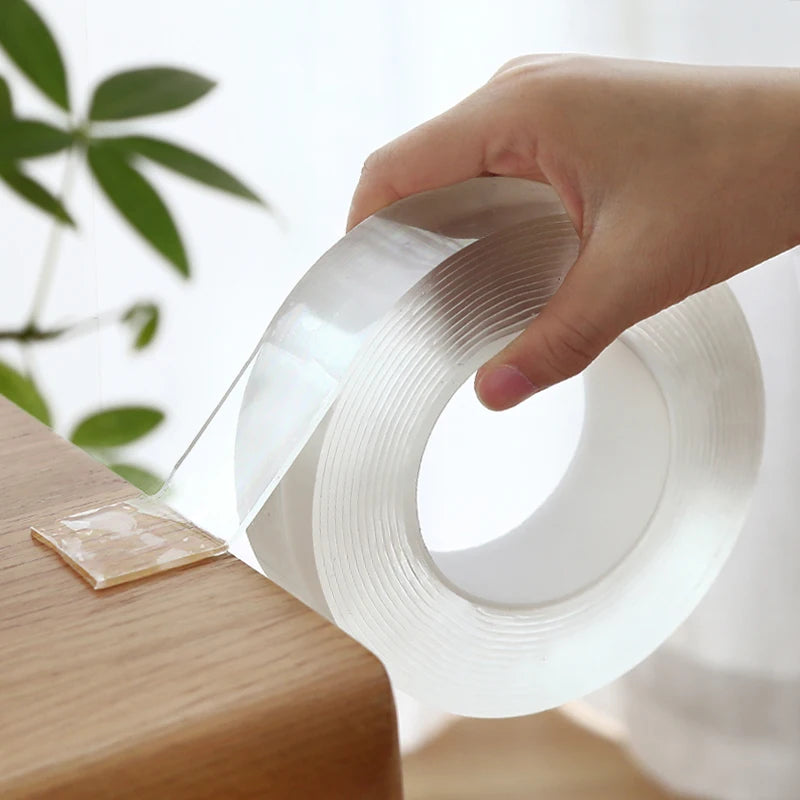 Monster Nano Tape Waterproof Reusable Heat Resistant Transparent Double Sided