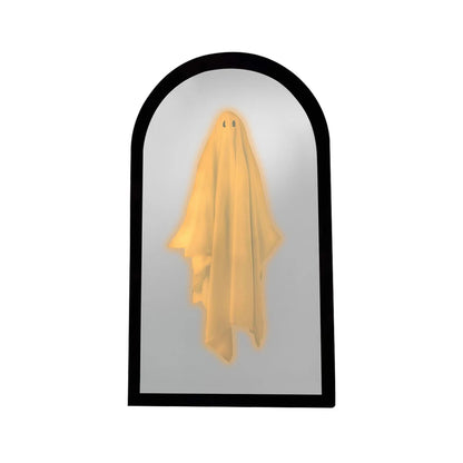 NEW Ghost Mirror Halloween Decorations Night Light Spooky Apparition Halloween Hologram Ghost Mirror Prank Halloween Party Decor