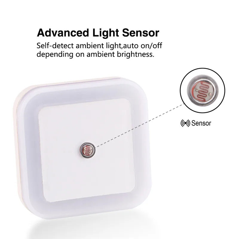 Wireless LED Night Light Motion-Sensor Lighting