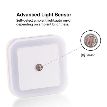 Wireless LED Night Light Motion-Sensor Lighting