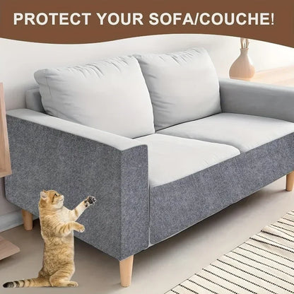 Trimmable Self-Adhesive Carpet Cats Scratch Board Wall Anti-Scratch Sofa Diy Cats Scratch Board Sofa Protection Paws Sharpen