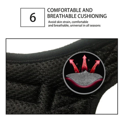 Dog Puppy Harness Quick Release Vest Nylon Material Breathable