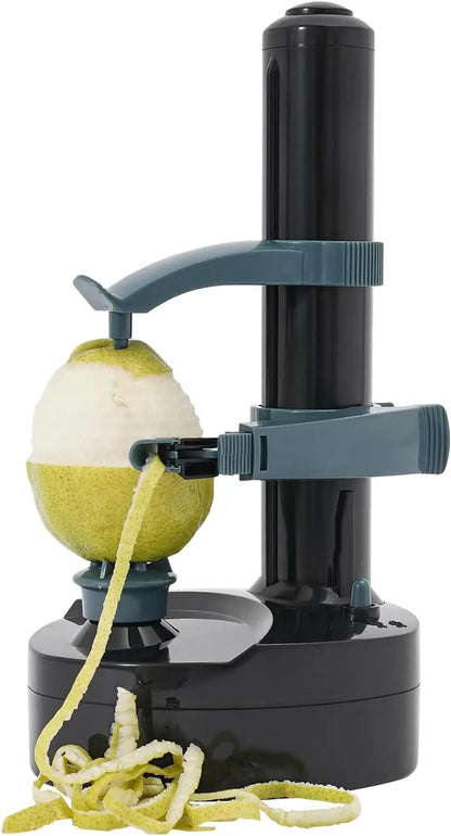 Electric Potato Peeler, Fruit Peeler Machine, Kitchen Peeling Tool， Electric Rotato Express, Black