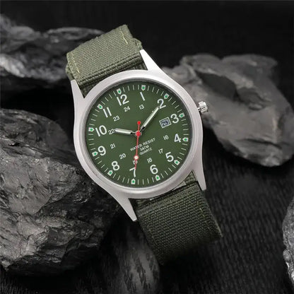 Casual Sports Watch Quartz Silicone Band