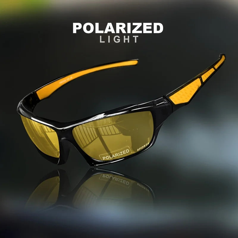 Polarized UV400 Mirrored Sunglasses Lightweight Cycling Driving Outdoors