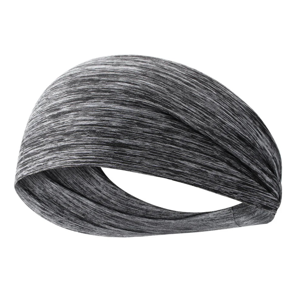 1-6Pcs Ultra-Thin Sports Sweatband Breathable Absorbent Headband Sweat Hair Head Band Soft Smooth Outdoor Sport Yoga Headband