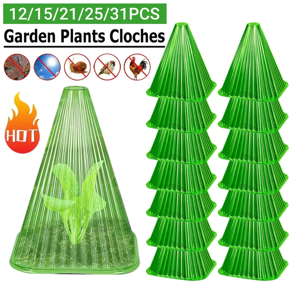 Snail Collars Slug Plant Protection Collars Plant Snail Collar Guard Green Planter Flower Pot Pest Control Trapper Garden