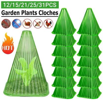 Snail Collars Slug Plant Protection Collars Plant Snail Collar Guard Green Planter Flower Pot Pest Control Trapper Garden