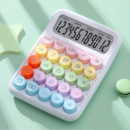 12-digit large LCD Display Large Buttons Flexible Keyboard Calculator