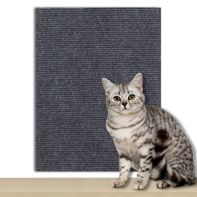 Trimmable Self-Adhesive Carpet Cats Scratch Board Wall Anti-Scratch Sofa Diy Cats Scratch Board Sofa Protection Paws Sharpen