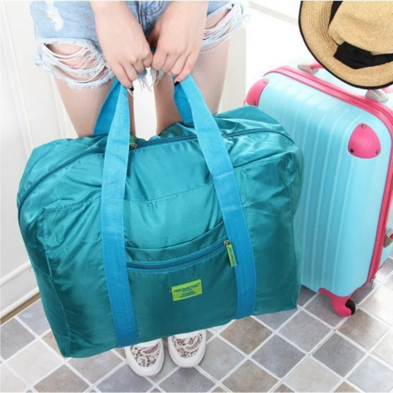 20L Travel Duffel Bag Lightweight Foldable Tote Carry On Luggage