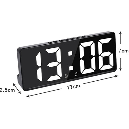 LED Clock Luminous Temperature Calendar Alarm Clock