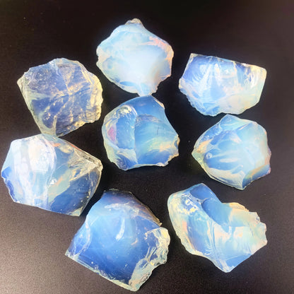 Opal Rough Stone - Handmade Jewelry Making Accessories, Aromatherapy Aesthetic Home Decor, Aromatherapy Healing Stones.
