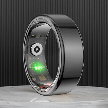 R02 Smart Ring Sleep Monitor 5.0 Bluetooth-Compatible Blood Oxygen Tracker IP68 & 5ATM Waterproof Wearable for Android for IOS