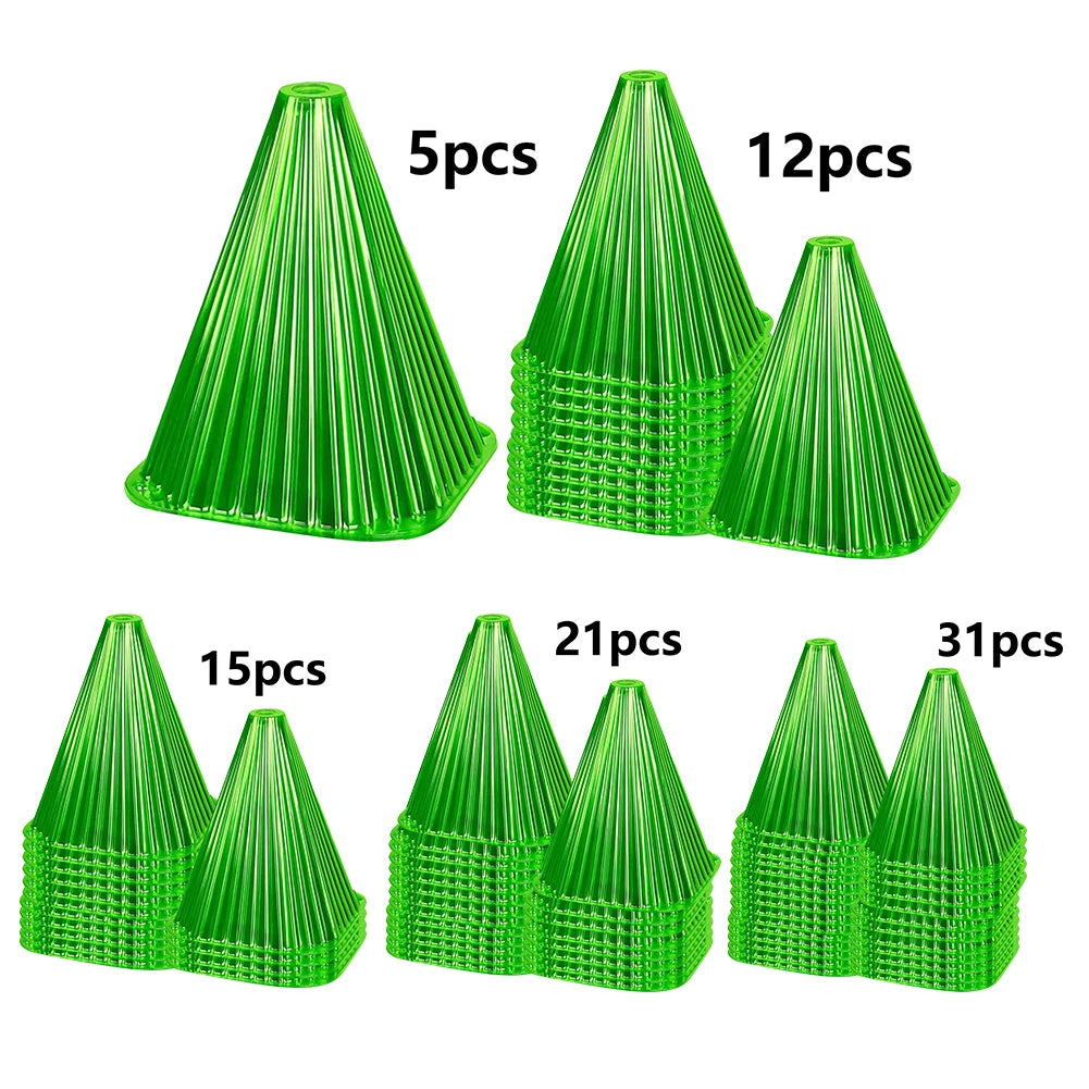 Snail Collars Slug Plant Protection Collars Plant Snail Collar Guard Green Planter Flower Pot Pest Control Trapper Garden