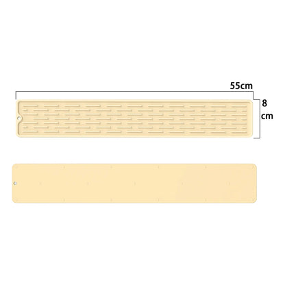 1pcHome Gadgets Silicone Faucet Mat Waterproof Cleaning Faucet Splash Catcher Mats Heat-insulation for Home Bathroon Accessories