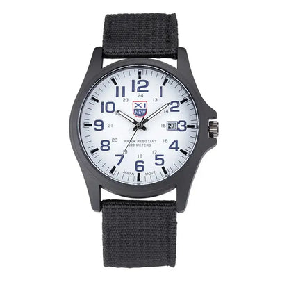 Sports Watch Quartz Nylon Band with Date