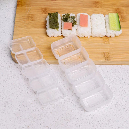 1Pc Kitchen Gadgets Onigiri Set For Sushi Rolls Sushi Mold Rice Ball Bento Press Maker Mold DIY Tools Kitchen Accessories