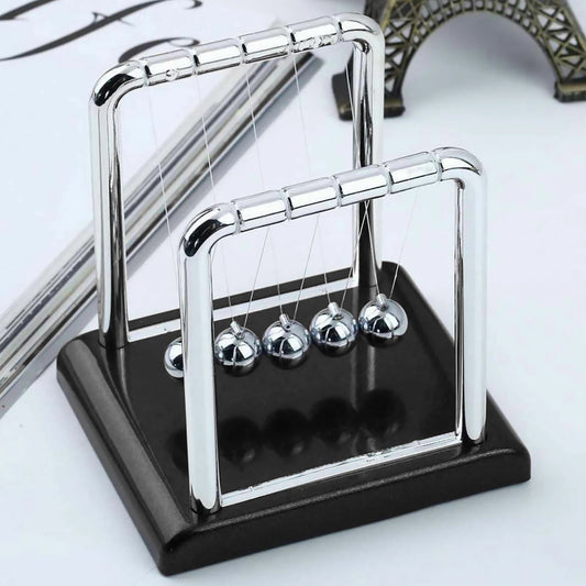 Newton's Cradle Balance Metal Ball Teaching Supplies Physics Science Pendulum Desktop Toys Stress Relief Gifts Home Decoration