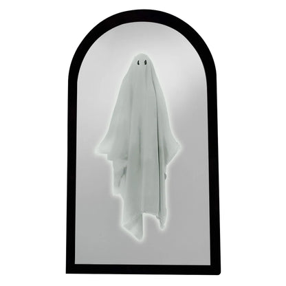 NEW Ghost Mirror Halloween Decorations Night Light Spooky Apparition Halloween Hologram Ghost Mirror Prank Halloween Party Decor