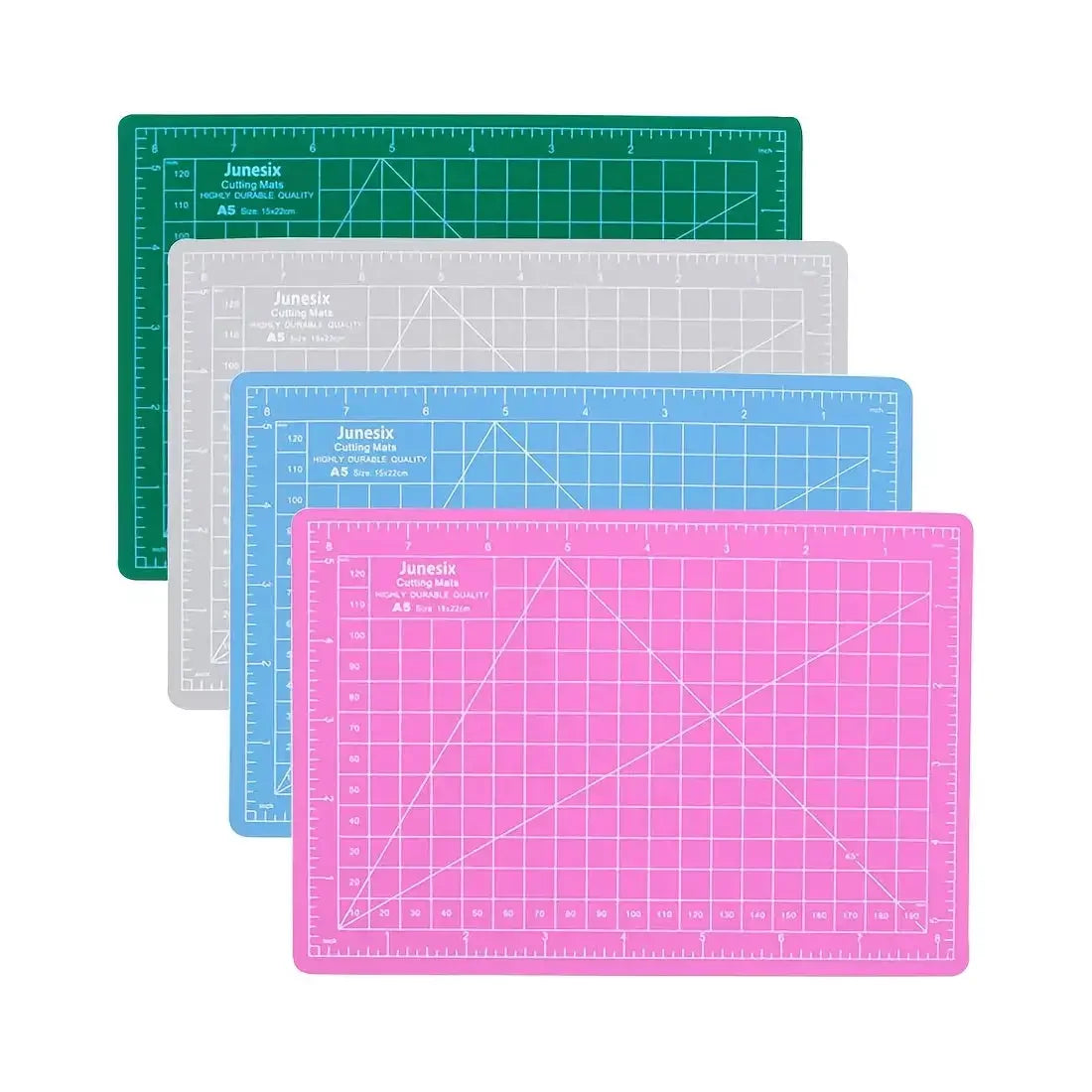 A5 Self-Healing Cutting Mat Rotary Cutter for Crafts Fabrics Sewing Scrapbooking