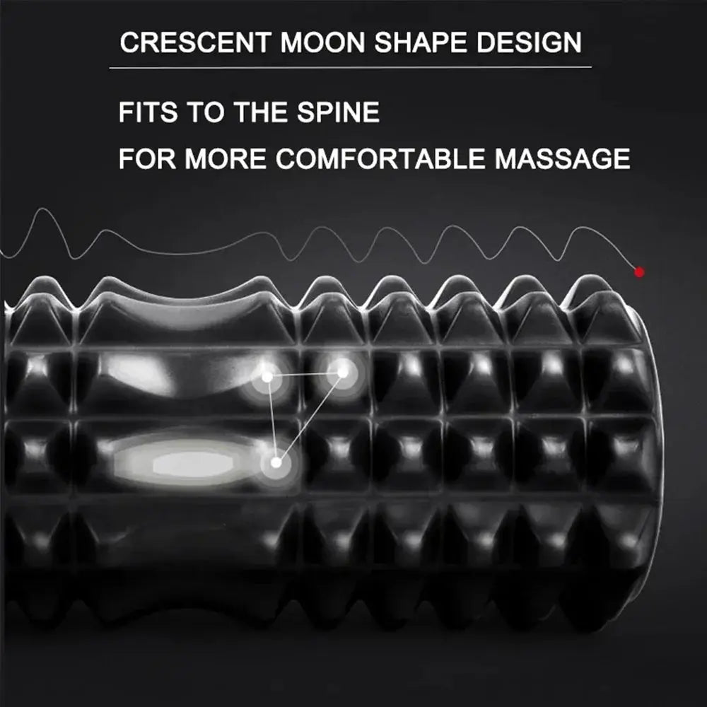 45 or 30cm Foam Massage Roller Hollow Column Fitness Equipment for Muscle Massage Physiotherapy and Sports Rehabilitation