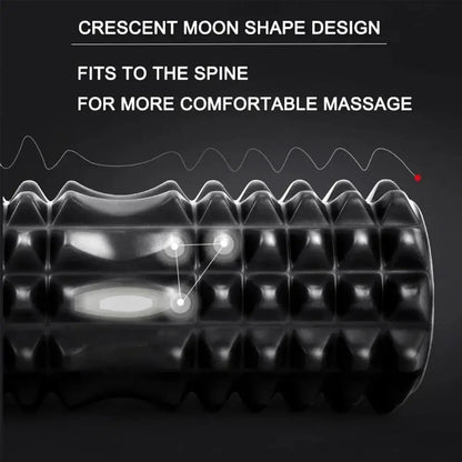45 or 30cm Foam Massage Roller Hollow Column Fitness Equipment for Muscle Massage Physiotherapy and Sports Rehabilitation