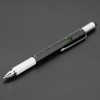 7-in-1 Multifunctional Pen Stylus Touchscreen Screwdriver Ruler Level Tool