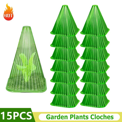 Snail Collars Slug Plant Protection Collars Plant Snail Collar Guard Green Planter Flower Pot Pest Control Trapper Garden