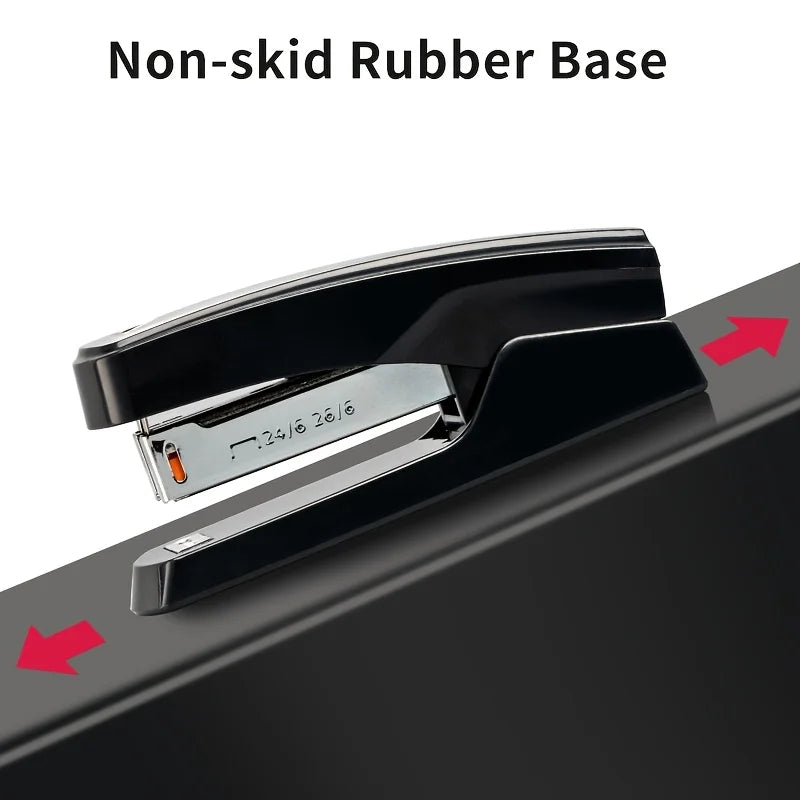 Durable Stapler With 1000 Staples Capable of Binding 25 Sheets of Paper Professional Office and Study Stationery Supplies