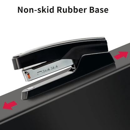 Durable Stapler With 1000 Staples Capable of Binding 25 Sheets of Paper Professional Office and Study Stationery Supplies