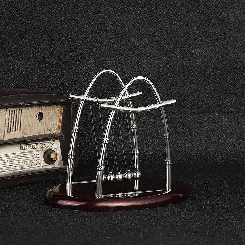 Newton's Cradle Balance Steel Ball Physics energy/momentum conservation