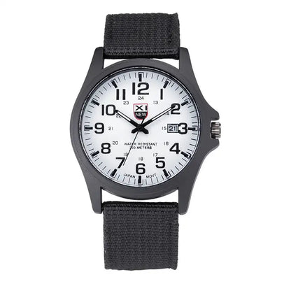 Sports Watch Quartz Nylon Band with Date