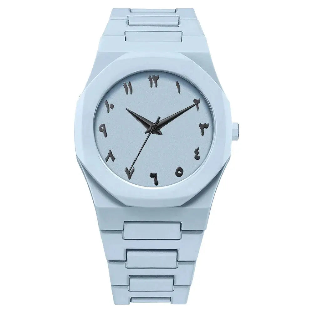 New Fashionable Watch Simple Black Quartz Watches