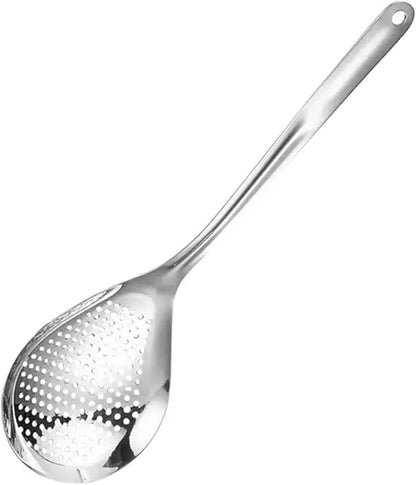 Fried Food Colander Filter Spoon Kitchen Tool Strainer Serving Bowl for Restaurant