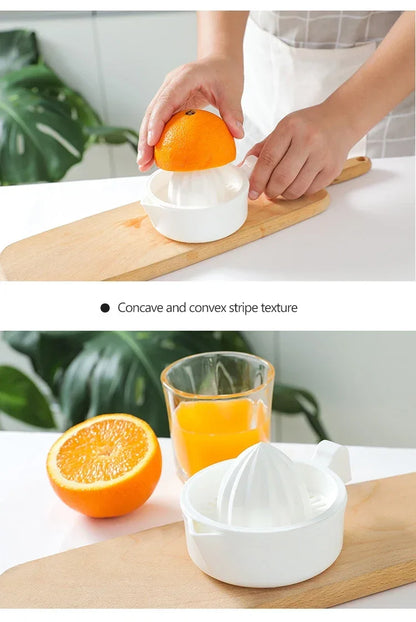 Plastic Manual Orange Juicer Kitchen Orange Lemon Squeezer Portable Citrus Juicer Multifunction Fruit Juicer Kitchen Accessories