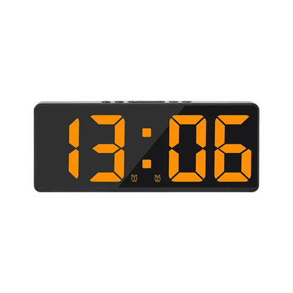 LED Clock Luminous Temperature Calendar Alarm Clock