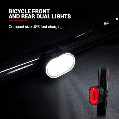 Rechargeable LED Bicycle Headlights and Taillights