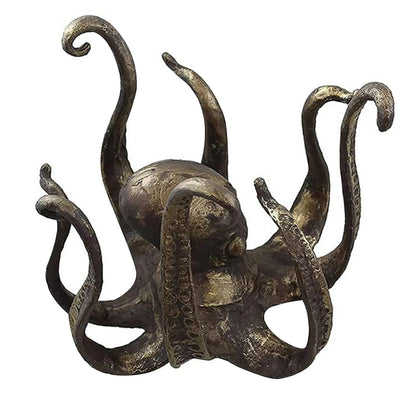 Octopus Coffee Cup Holder Resin Rack Organizes 8 Cups Durable Kitchen Storage Shelf Stylish Bathroom Decor Gift 27x19cm