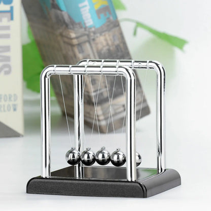 Newton's Cradle Balance Metal Ball Teaching Supplies Physics Science Pendulum Desktop Toys Stress Relief Gifts Home Decoration