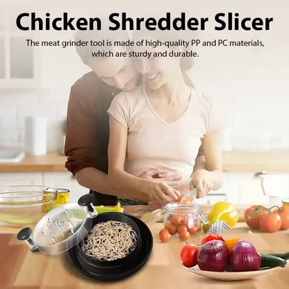 Kitchen Chicken Shredder Non-Slip Meat Grinders For Pork Beef Cooked Chicken Breasts Vegetable Kitchen Tool Handle Shredder
