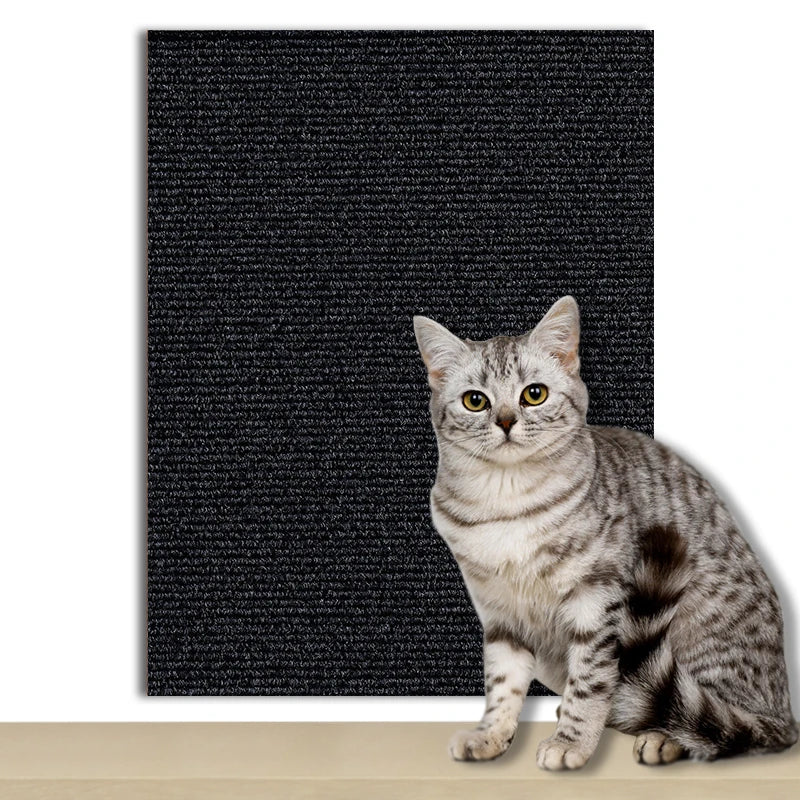 Trimmable Self-Adhesive Carpet Cats Scratch Board Wall Anti-Scratch Sofa Diy Cats Scratch Board Sofa Protection Paws Sharpen