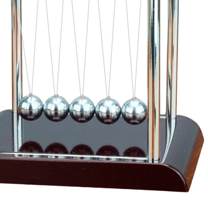 Newtons Cradle Balance Balls Teaching Supplies Physics Science Pendulum Desk Toy Science Physics Gadget for Home and Office