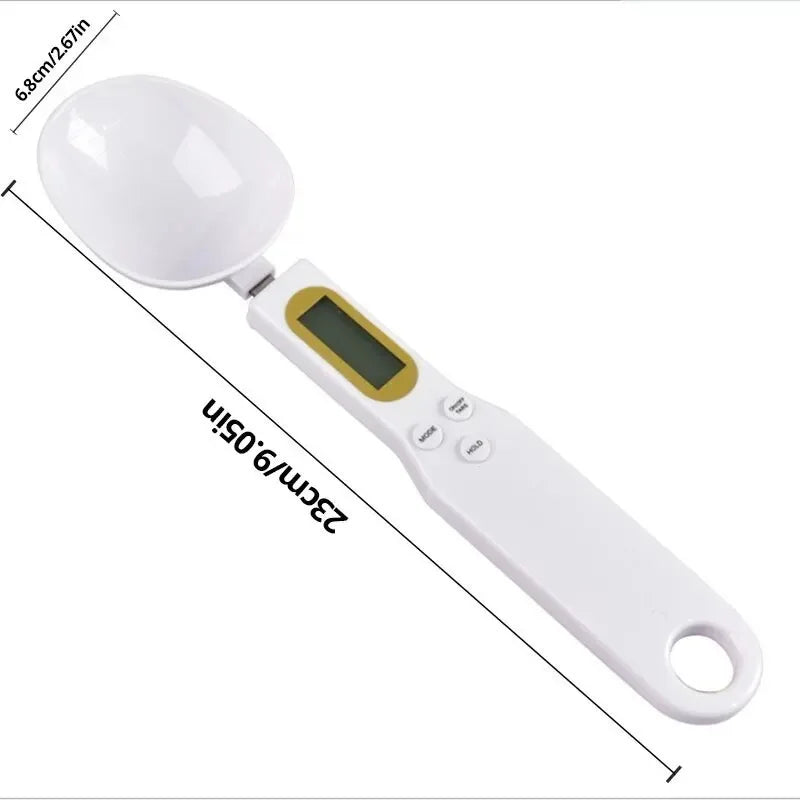1 LCD digital adjustable weighing spoon, kitchen electronic measuring spoon Baking Scale, super factory OEM, reliable quality.