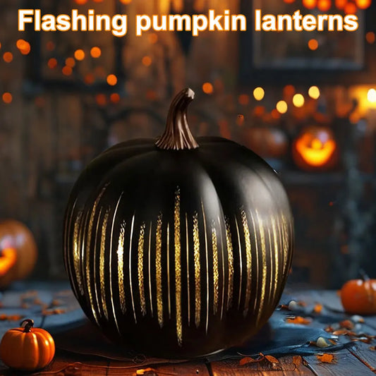Halloween Pumpkins Lamp Twinkle Fairy Lights Starry Night LED Lights Sparkling Lantern Holiday Magical Lighting Home Decorations
