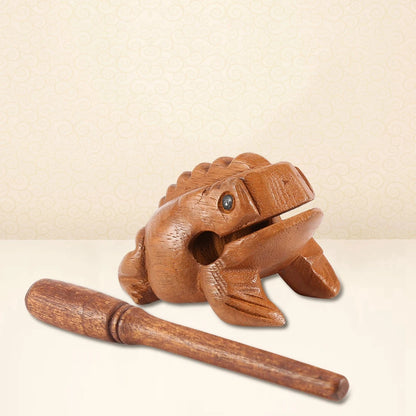 Lucky Frog Thailand Frog Wood Frog Thailand Traditional Craft Wooden Lucky Frog Croaking Musical Instrument Home  Decor