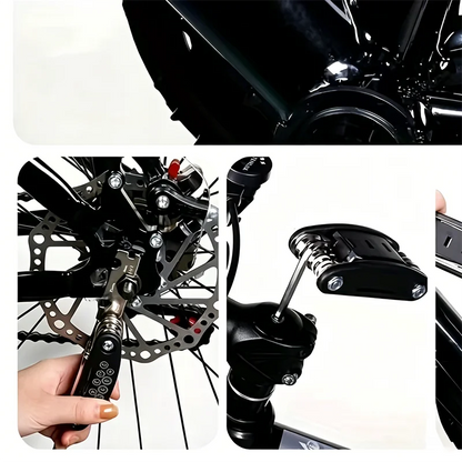 16-in-1 Socket Wrench Set, Non-Slip Rotating. Durable Stainless Steel for Home &amp; Car Repairs. Easy &amp; Universal Tool.